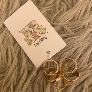 NEW Princess Polly Ring Set